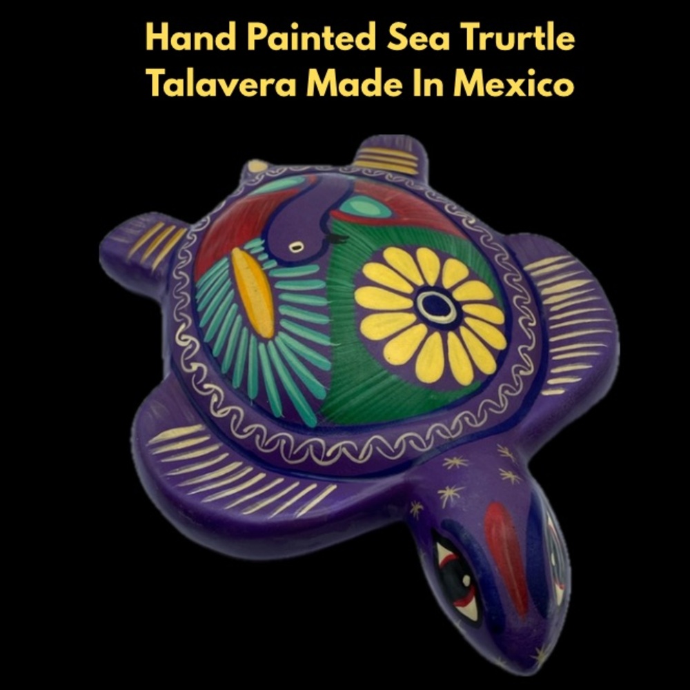 Hand Painted Sea Turtle